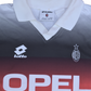 Vintage AC Milan Lotto 1995-1996 Training Shirt / Jersey Opel Red White Black Size XL