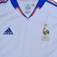 France Adidas 2004 2005 2006 Away Football Shirt White Size Size XL