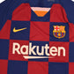 FC Barcelona Nike Vaporknit 2019 - 2020 Player Issue Home Football Shirt BNWT New Headstock Red Blue Beko Rakuten Unicef Size M