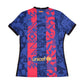 Authentic New Barcelona Nike 2021 - 2022 Home Champions League Third Football Shirt Deadstock BN Rakuten Size L Red Blue DRI FIT ADV