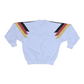 Vintage Germany Adidas 1989-1991 Football Sweatshirt Size S-M White Black Red Yellow