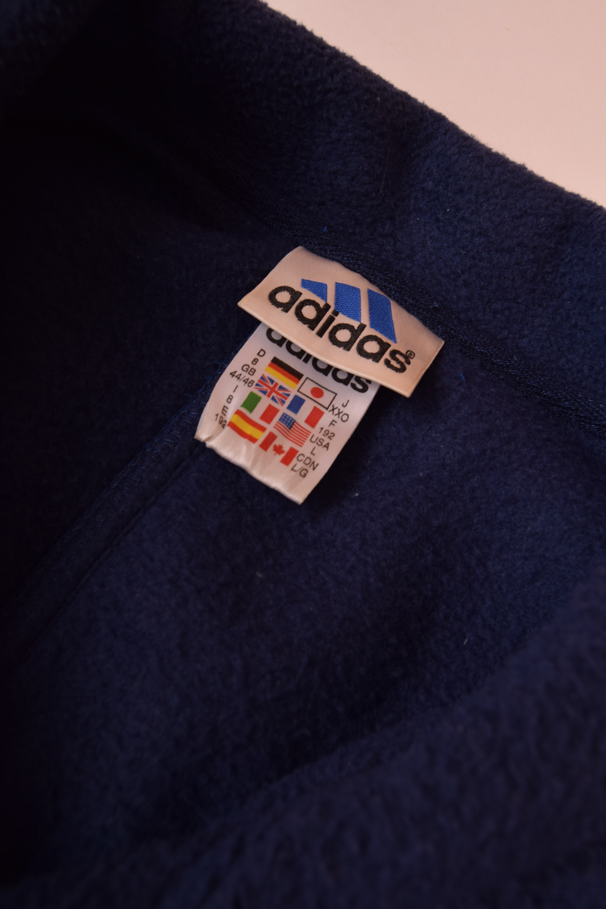 Vintage Adidas Fleece 90's Size L-XL 