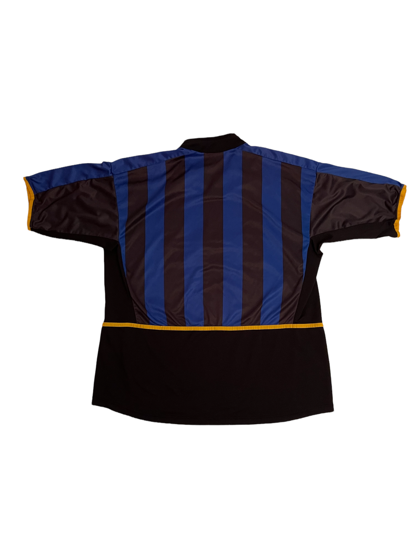 Inter Milano Nike 2002-2003 Home Football Shirt Size XL Pirelli Black Blue