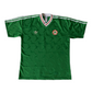 Vintage Ireland Adidas 1990 - 1992 Home Football Shirt Green Size L Made in UK