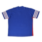 Vintage 90's Bayern Munchen Training Shirt 100% Cotton Red Blue White Size L