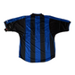 Inter Internazionale Milano Milan Nike Team 2000-2001 Home Football Shirt Black Blue Pirelli Size M Made in UK BNWT DRI-FIT
