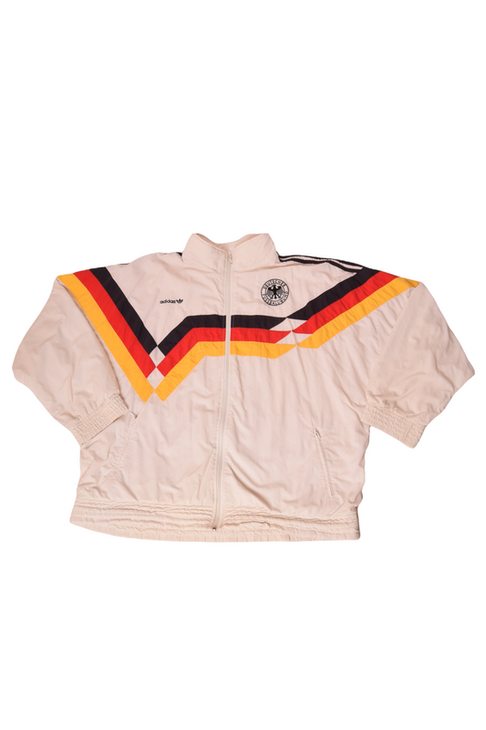 Vintage Germany Adidas 1989-1991 Jacket Size XL-XXL White Yellow Red Black