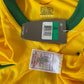 Authentic Ronaldo Brasil Brazil Nike No 9 2000-2001 Home Football Shirt Size XL Dri-Fit Yellow BNWT New