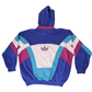 Vintage 90's Adidas Team Hoodie Size L-XL Blue White Pink 