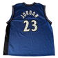 Michael Jordan Washinton Wizards Champion 2001-2002 Away Basketball Jersey Blue # 23 NBA Made in Korea Size 44 Size XL