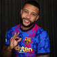 Authentic New Barcelona Nike 2021 - 2022 Home Champions League Third Football Shirt Deadstock BN Rakuten Size L Red Blue DRI FIT ADV